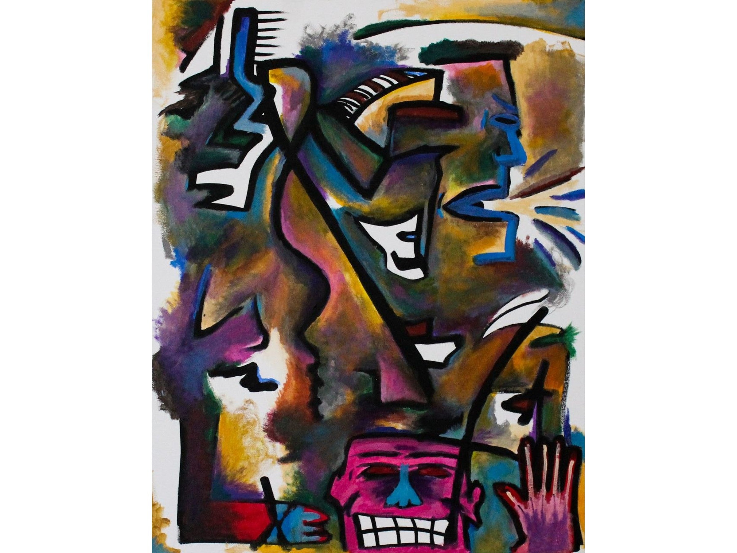 Amor Fraternal canvas