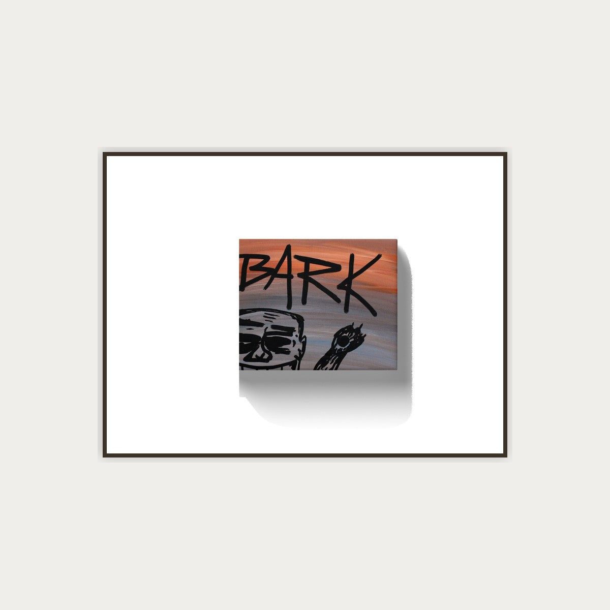 Arf die-cut sticker