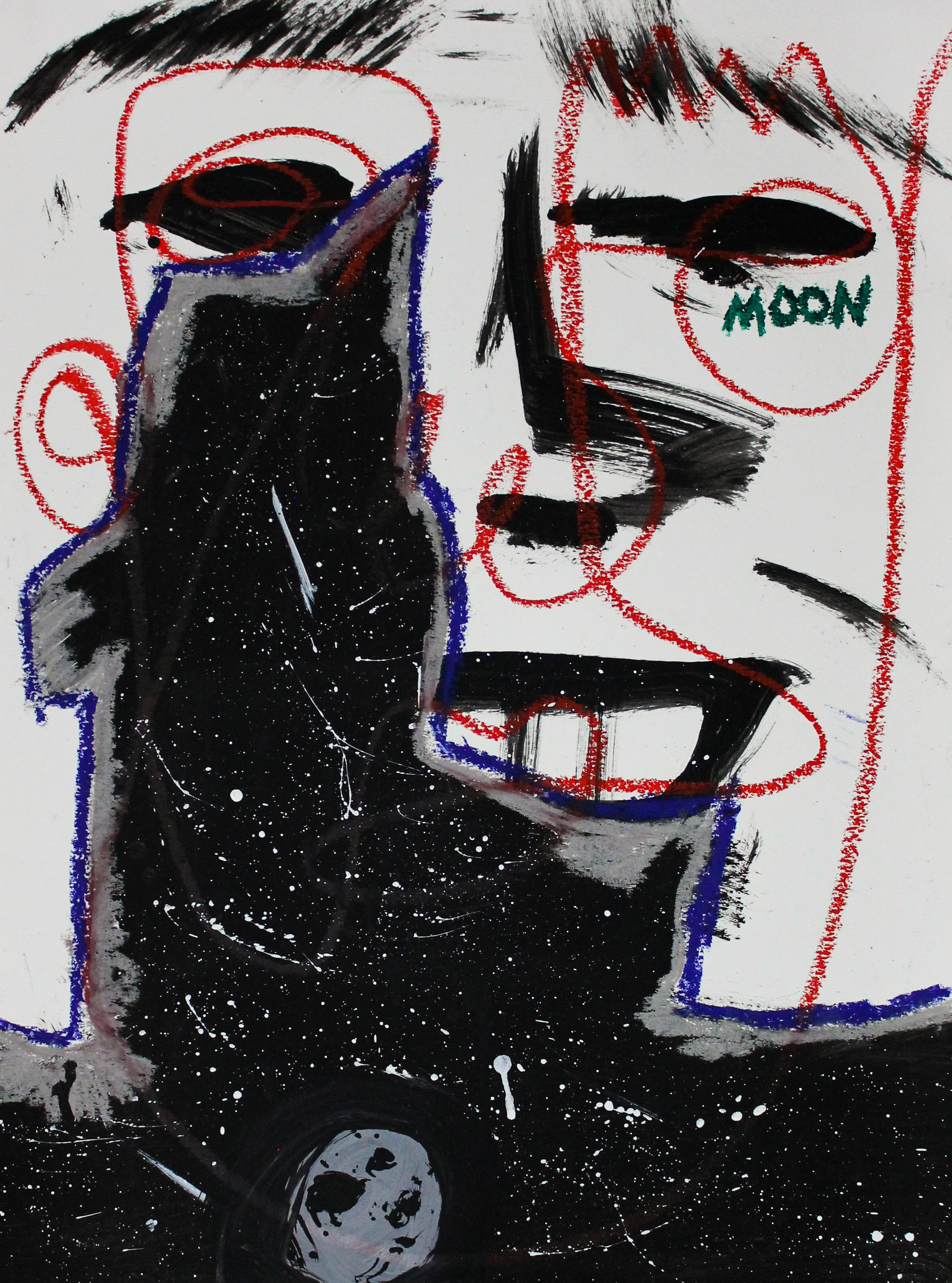Archetype 92 - Acrylic on Canvas Roll - Artwork