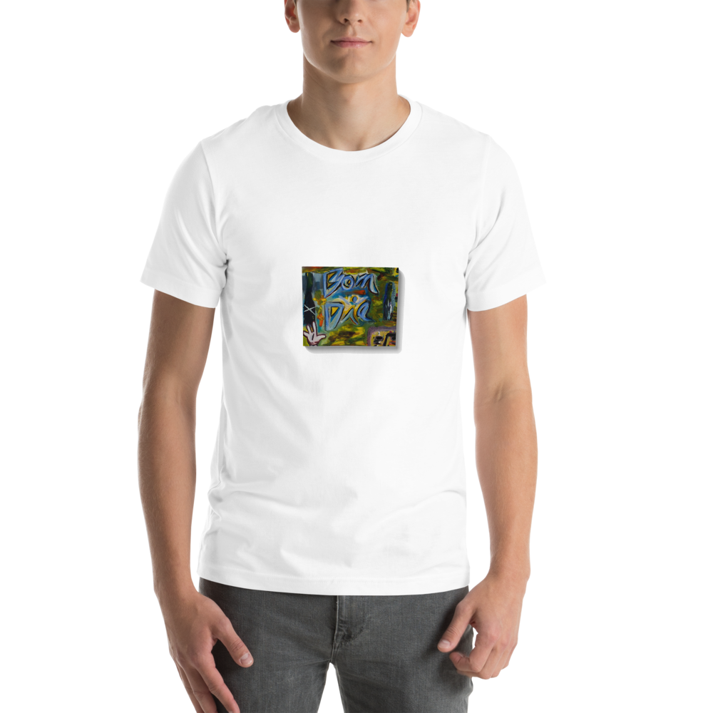 Bom Dia — White T-Shirt Mockup