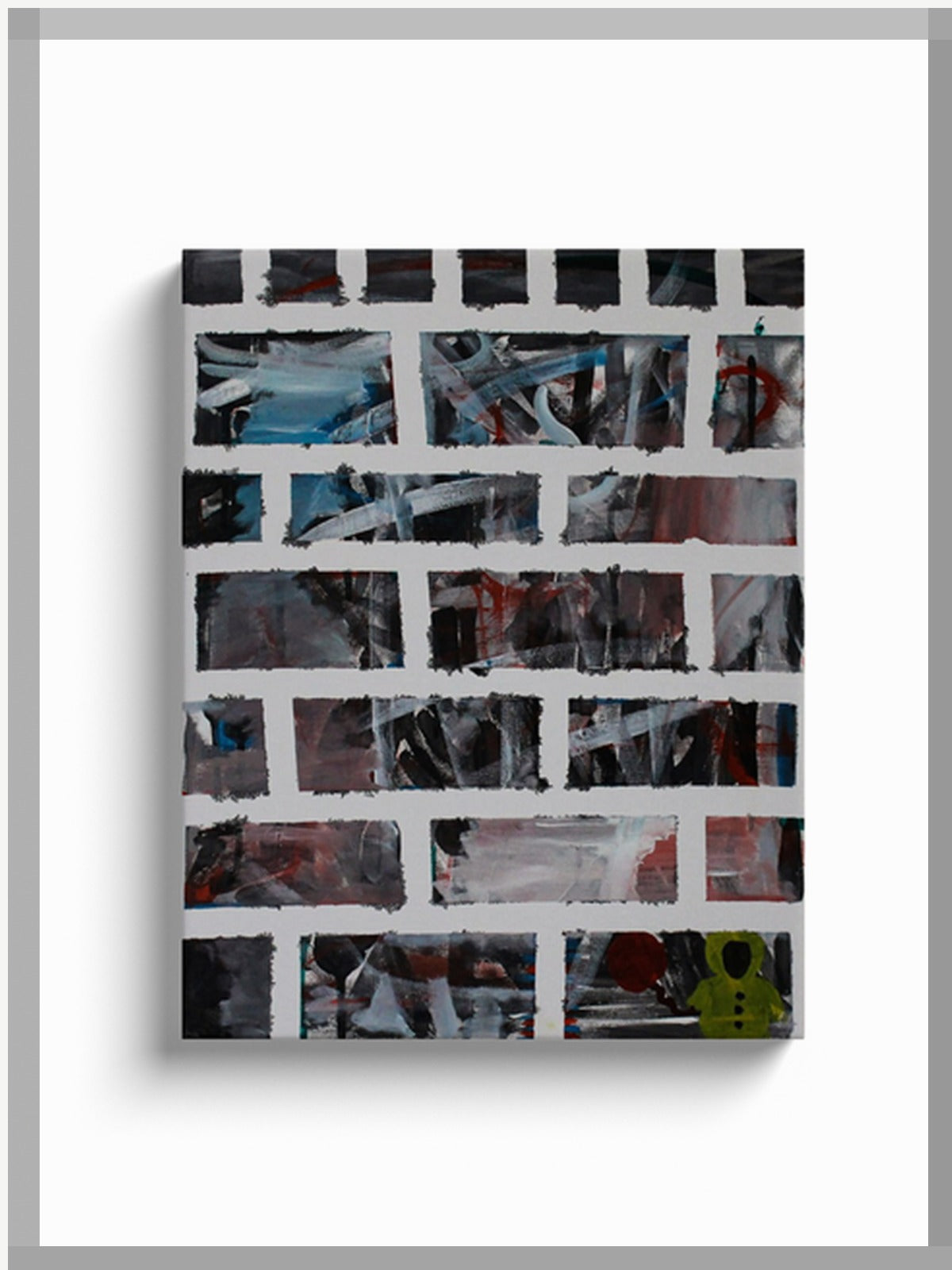 Exposed Brick Canvas Print