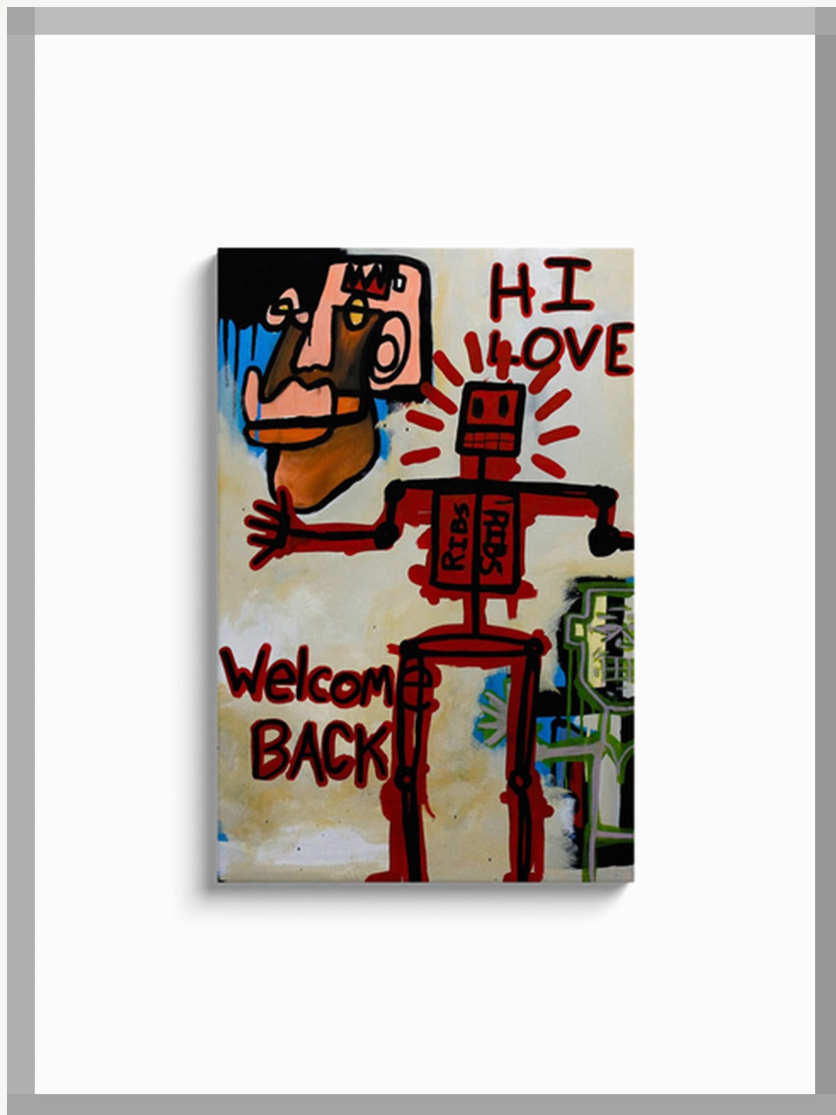 Welcome Back Canvas Print