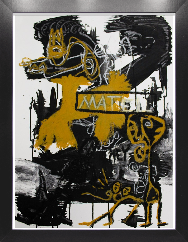 Bootlegged die-cut sticker