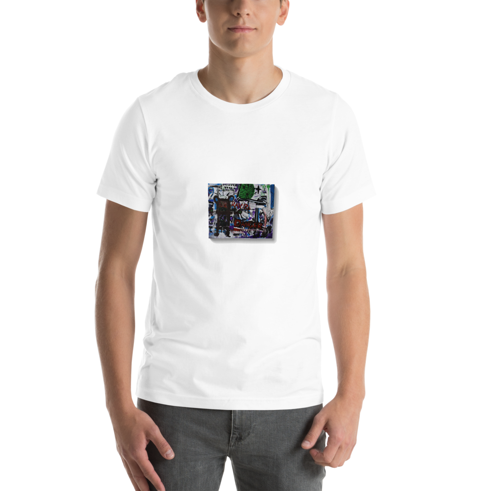 Danger — White T-Shirt Mockup