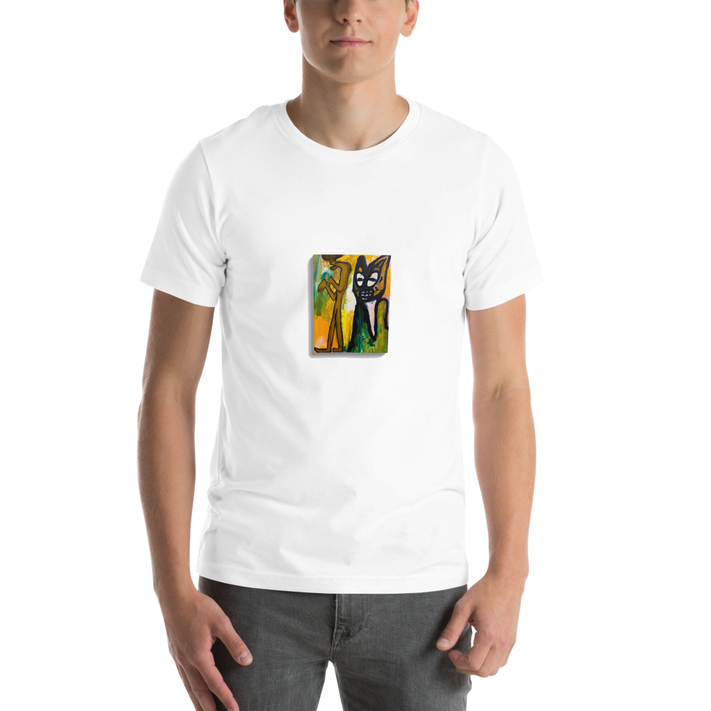 Ghouls at Night — White T-Shirt Mockup