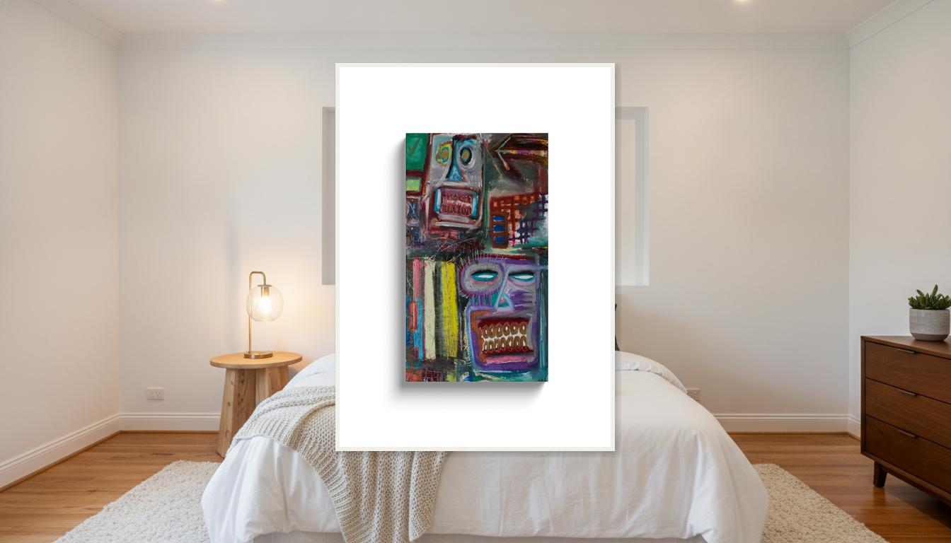 Coogi Face Paper Print