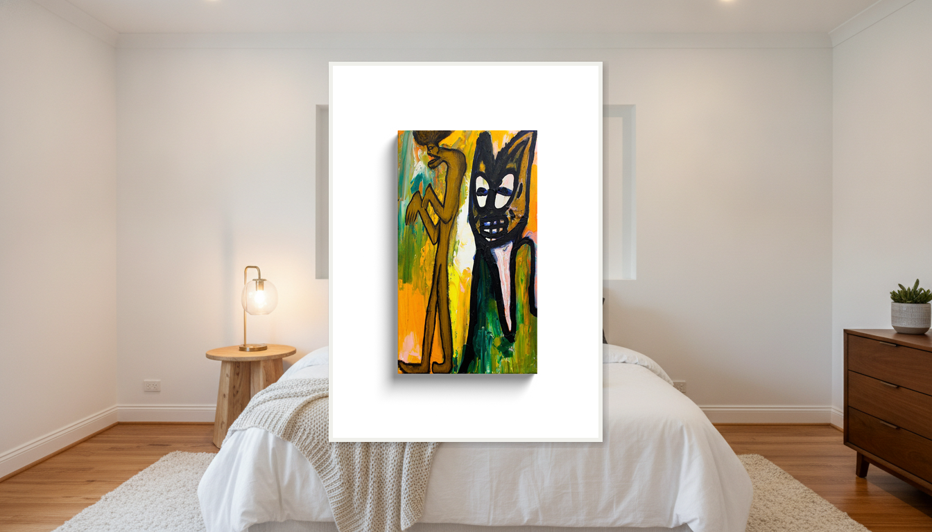 Ghouls at Night Paper Print