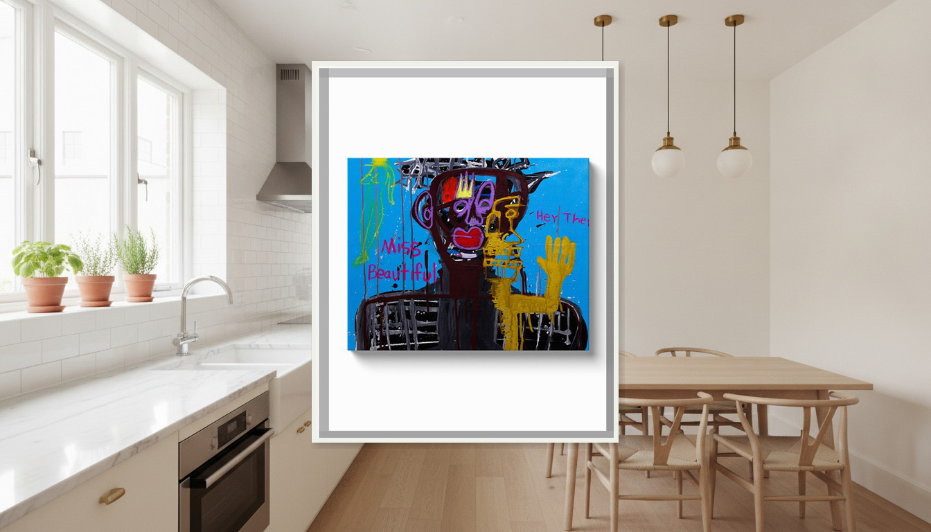 Miss Beautiful Canvas Print