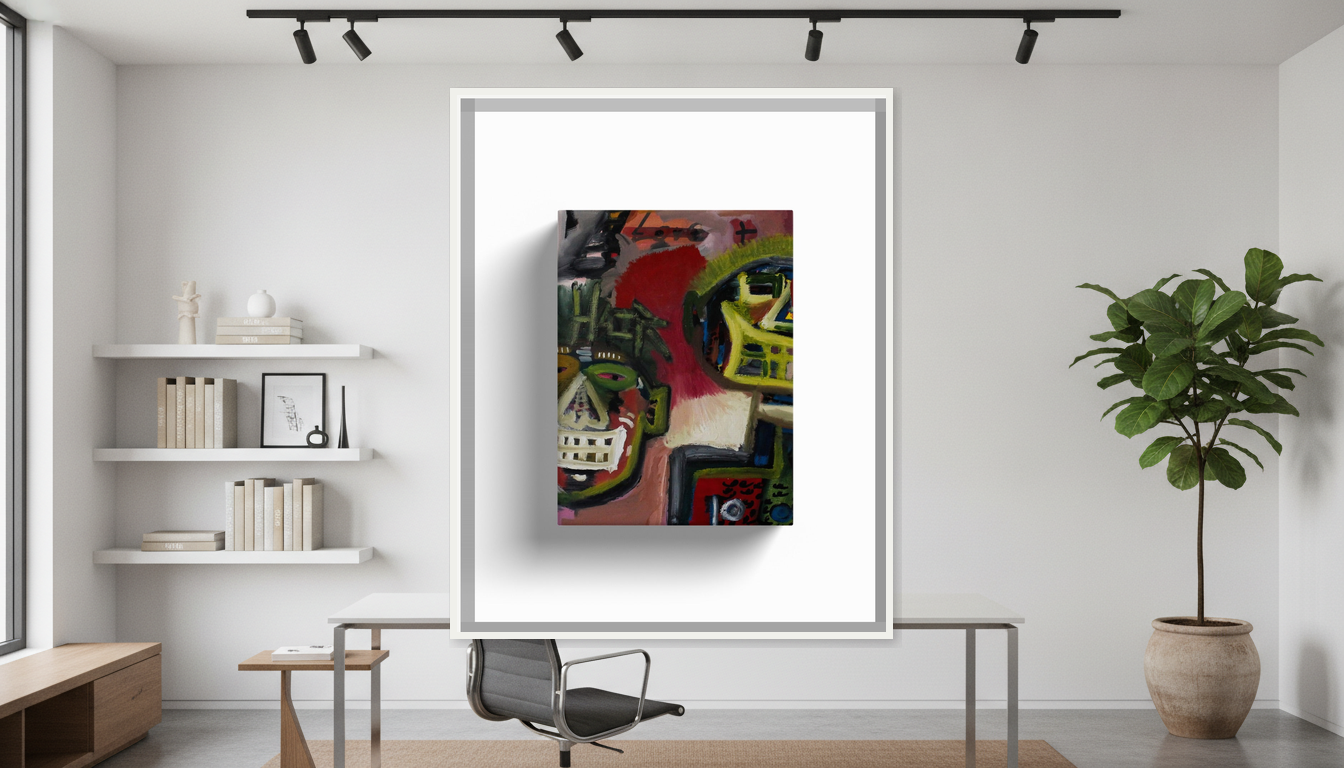 Painting 10 Canvas Wraps Canvas Print