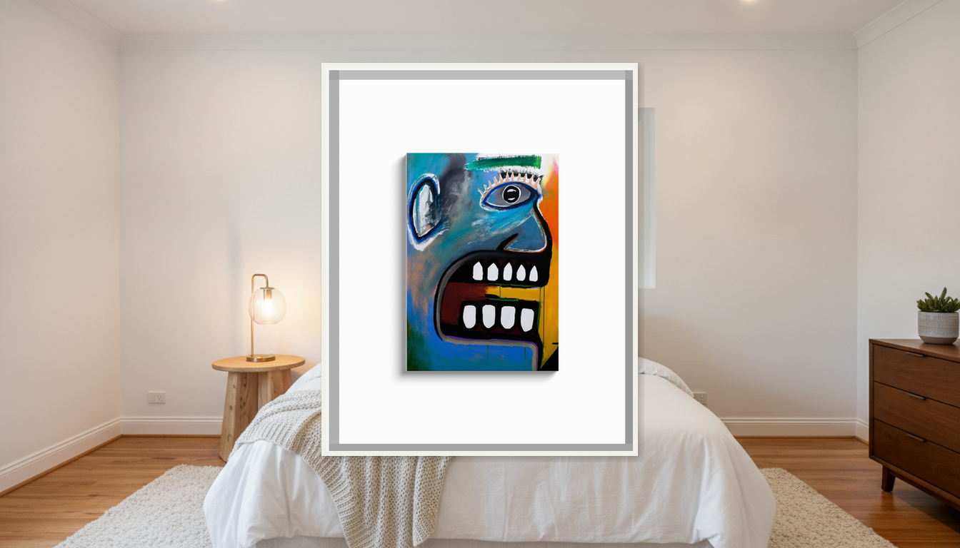 Yell Canvas Print