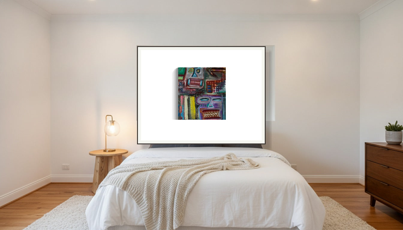 Coogi Face Paper Print