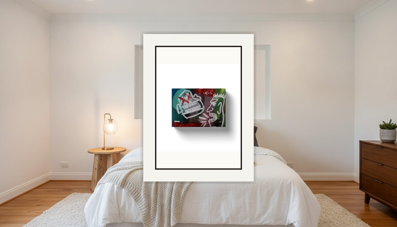 Scare - Oil on Canvas Wrap - (11x14) Paper Print