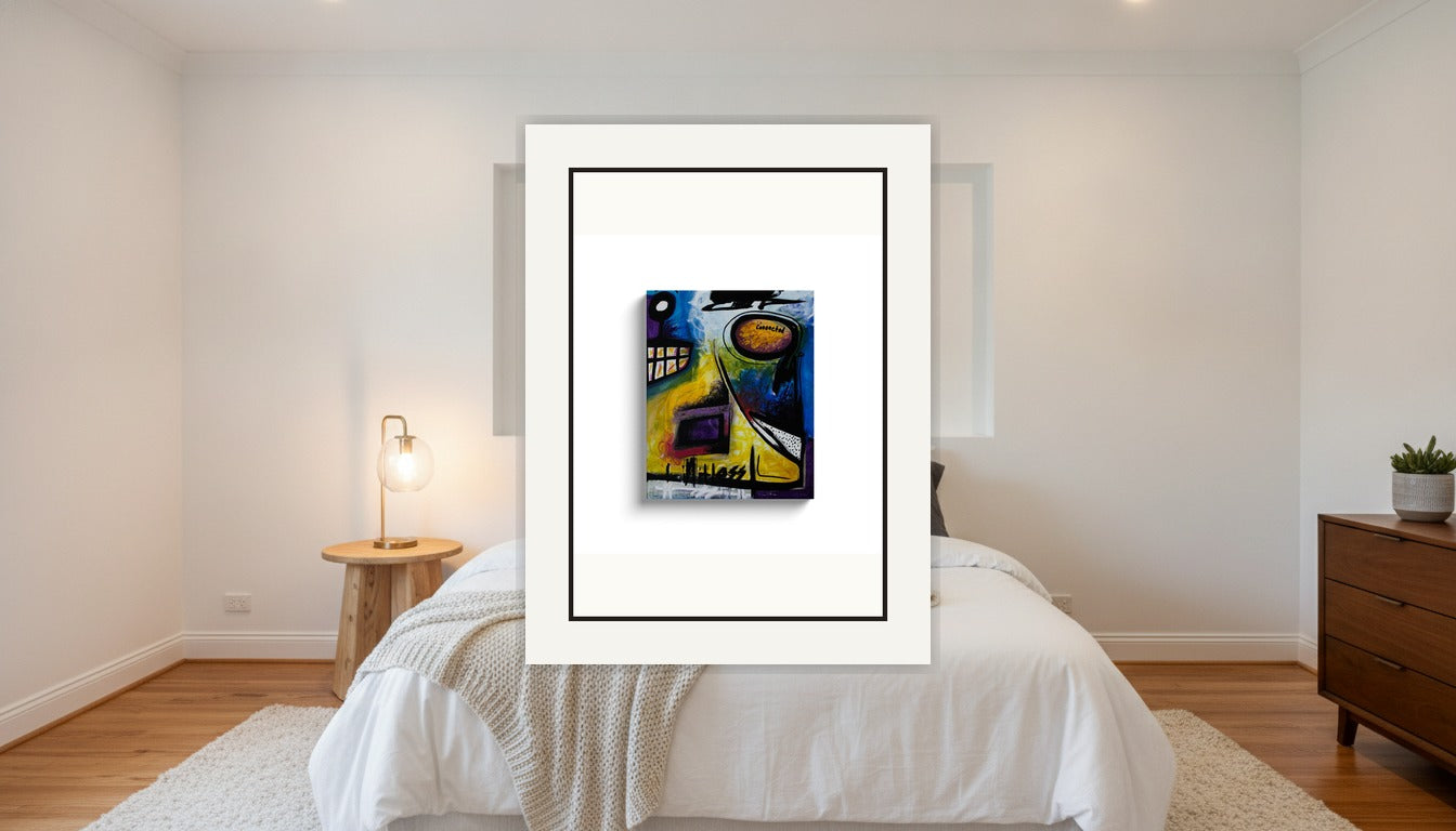 Vast Intensity - Acrylic on Canvas Wrap - (16x20) Paper Print