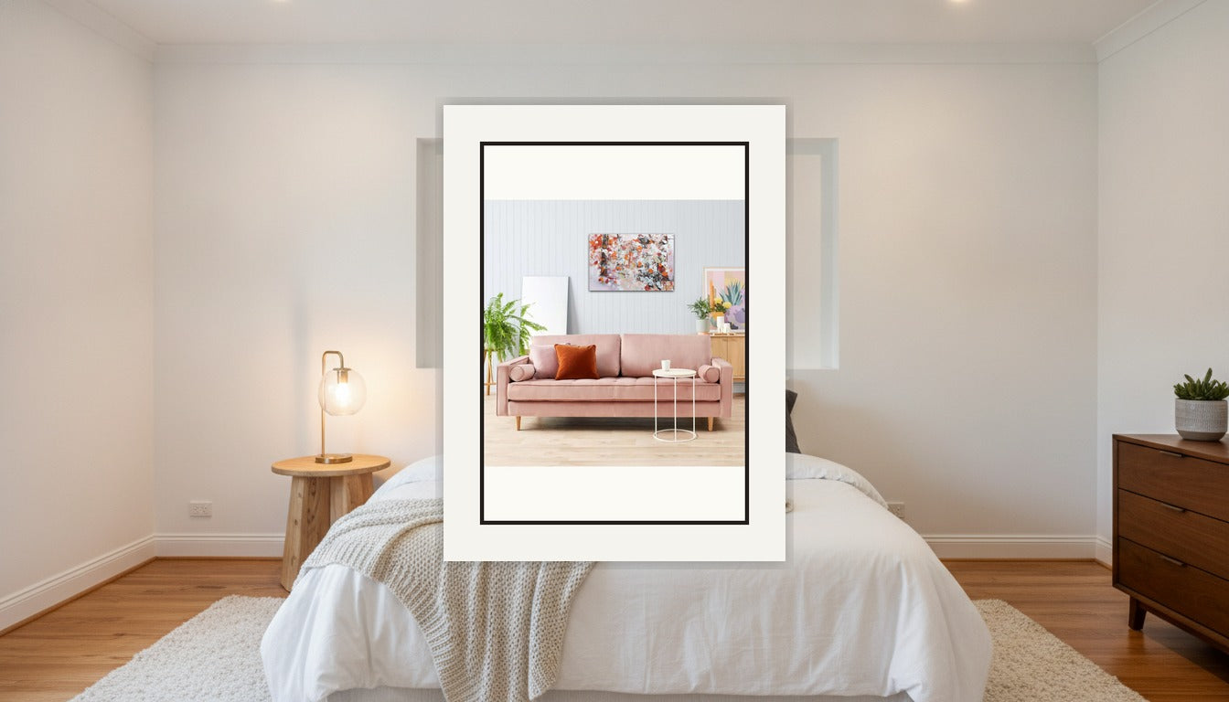 Visual Aroma - Acrylic on Canvas Wrap - (24x36) Paper Print