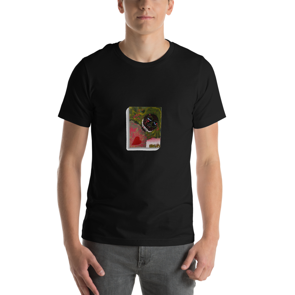 Rose All Day — Black T-Shirt Mockup