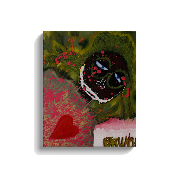 Rose All Day — Print Artwork (black)