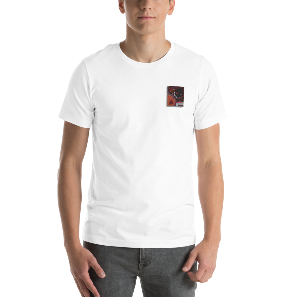 Rose All Day Deego Artwork Tee White