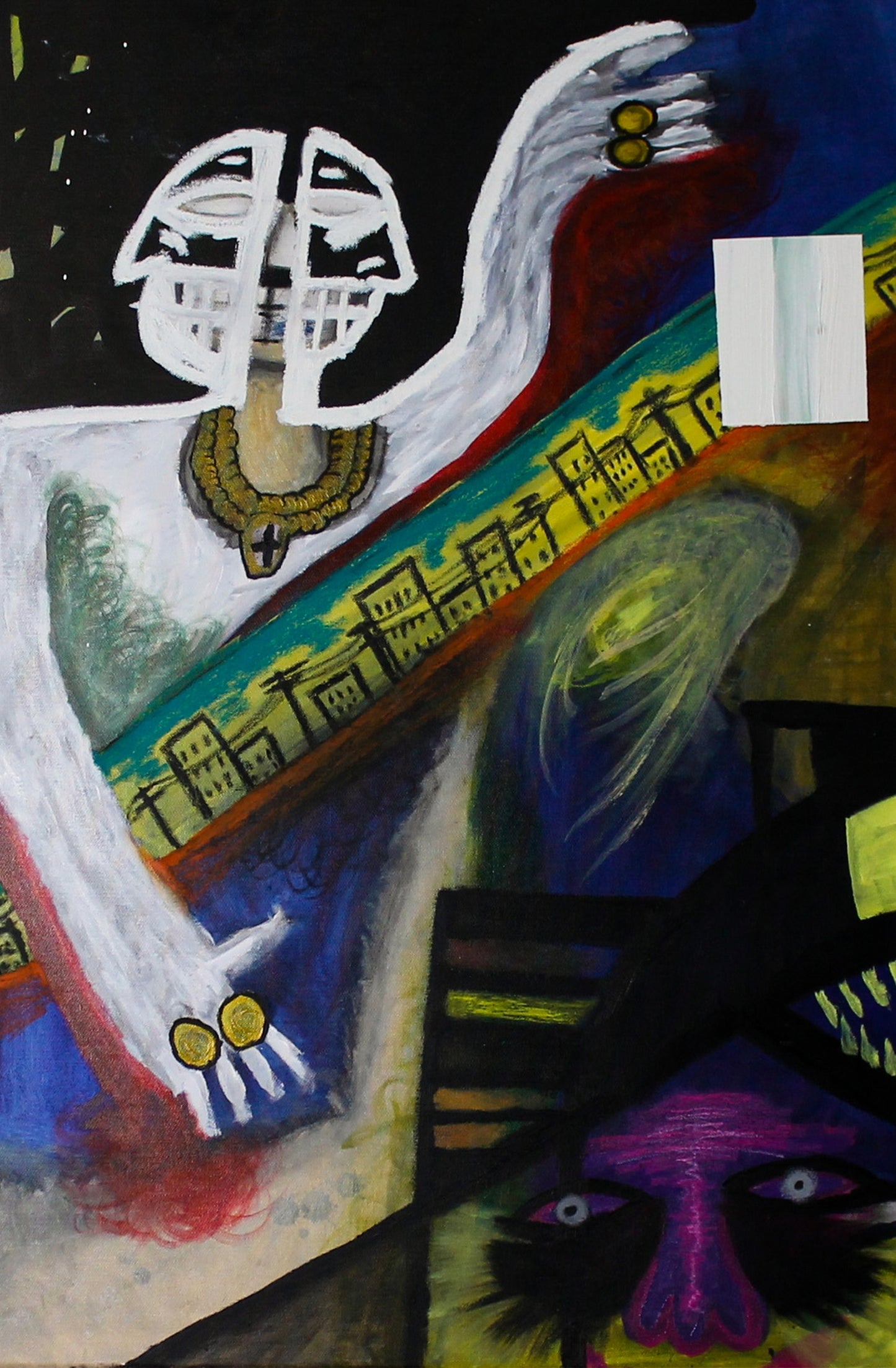 Tunnel Scene Study — Framed Poster - Deego Design