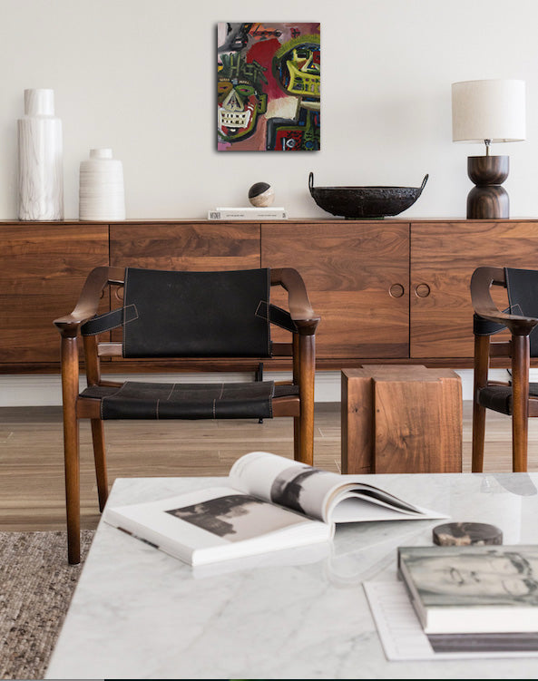 Amor Fraternal - Oil on Canvas Wrap - Deego Design