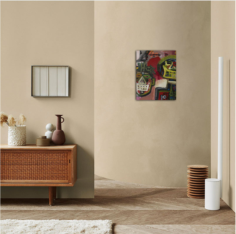 Amor Fraternal - Oil on Canvas Wrap - Deego Design