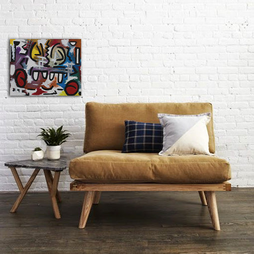 Archetype 1958 - Acrylic on Canvas Wrap - Deego Design