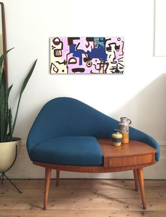 Archetype 54 - Acrylic on Canvas Wrap - Deego Design