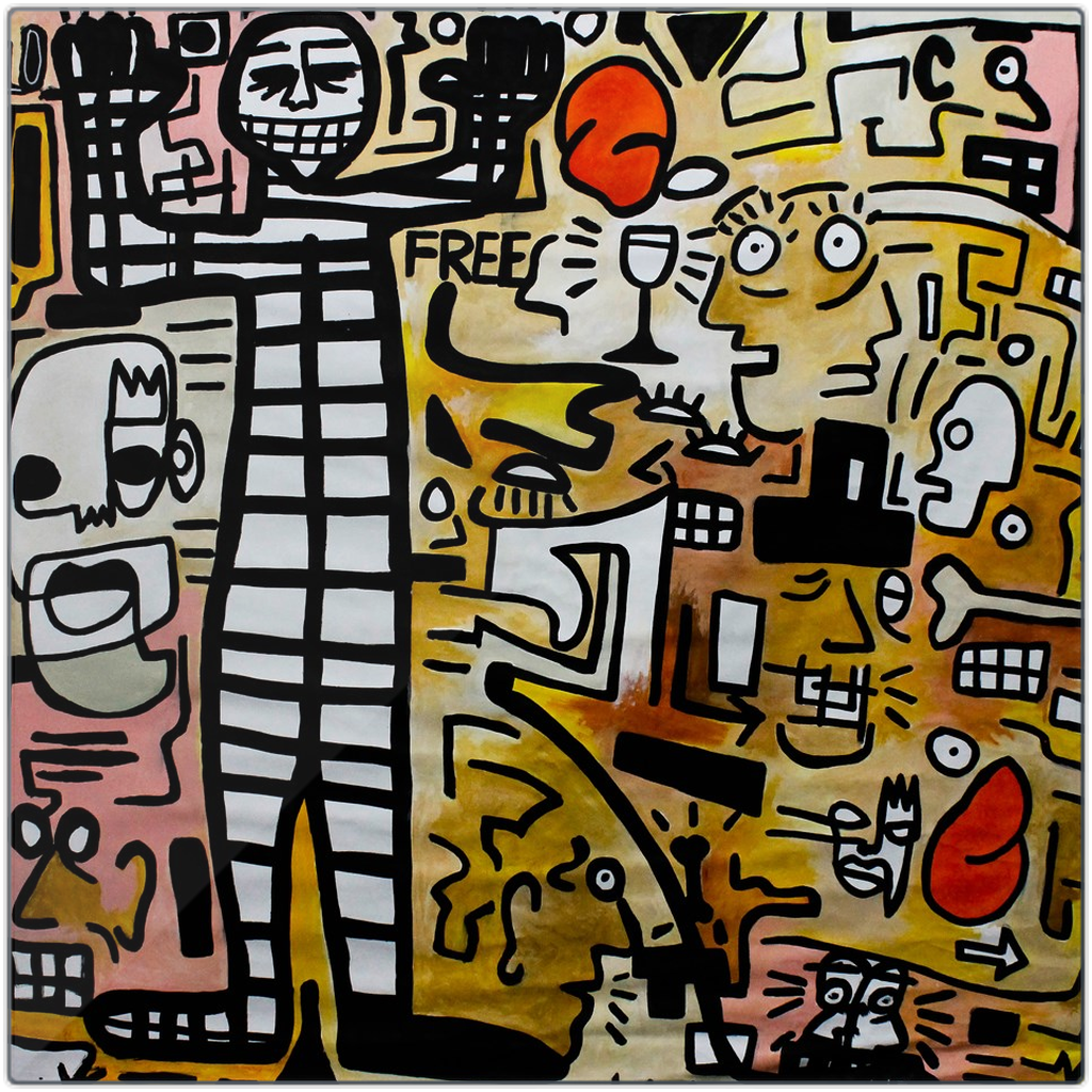 Archetype 92 - Acrylic on Canvas Roll - Deego Design