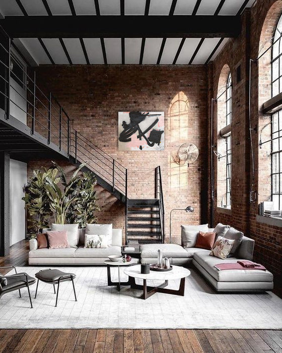 Black Rice - Oil on Canvas Wrap - Deego Design