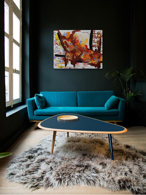 Dog - Acrylic on Canvas Wrap - Deego Design