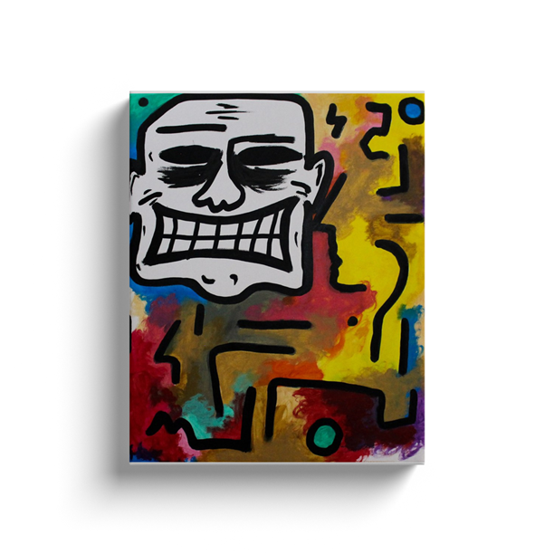 Archetype 89 - Acrylic on Canvas Wrap - Deego Design