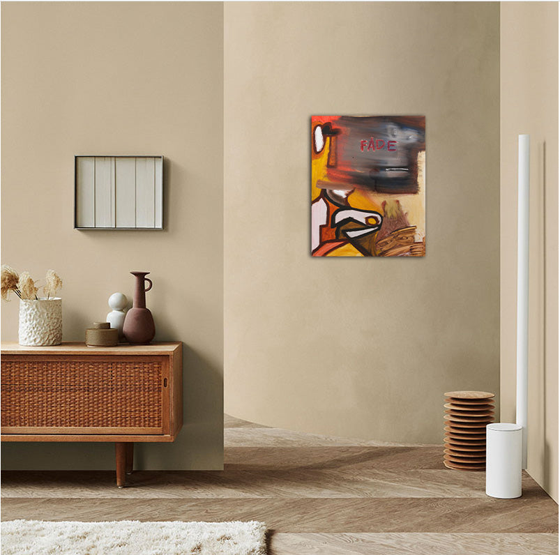 Fade - Oil on Canvas Wrap - Deego Design