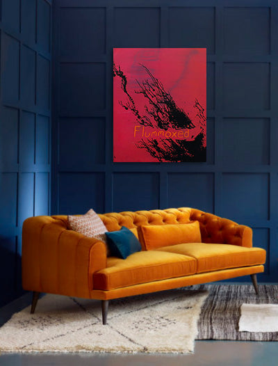 Flummoxed - Acrylic on Canvas Wrap - Deego Design