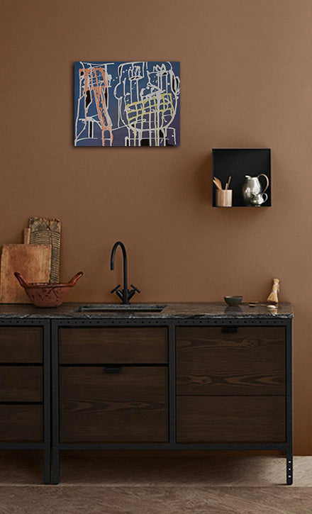 Fly Swatter - Acrylic on Canvas Wrap - Deego Design