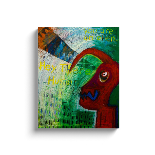 Foreign - Oil on Canvas Wrap - Deego Design