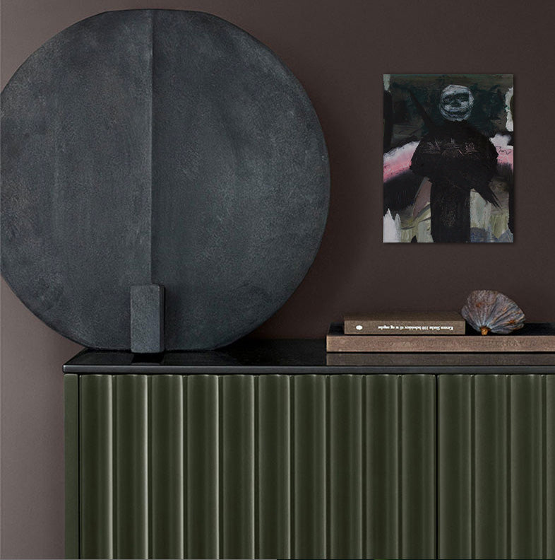 Grimm Reaper - Oil on Canvas Wrap - Deego Design