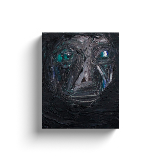 Hermit - Oil on Canvas Wrap - Deego Design