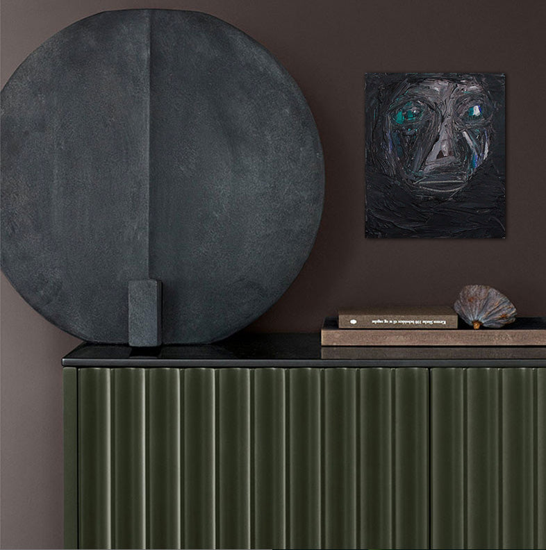 Hermit - Oil on Canvas Wrap - Deego Design