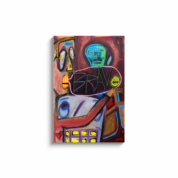 High Praise - Oil on Canvas Wrap - Deego Design