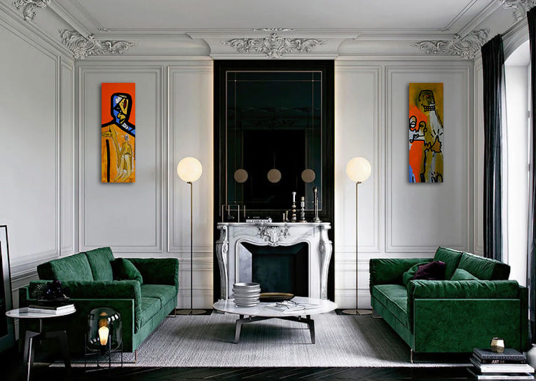 Ayy - Acrylic on Canvas Wrap - Deego Design