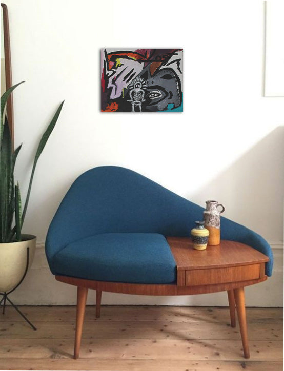 Lost - Oil on Canvas Wrap - Deego Design