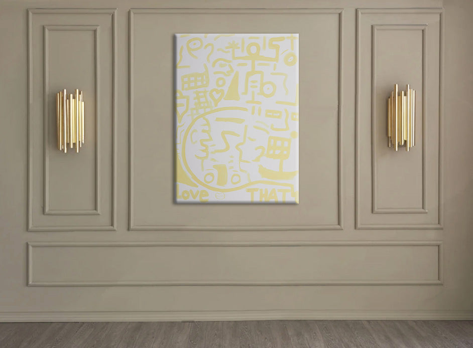 Archetype 12 - Acrylic on Canvas Wrap - Deego Design