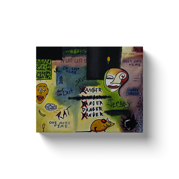 Next Move - Acrylic on Canvas Wrap - Deego Design