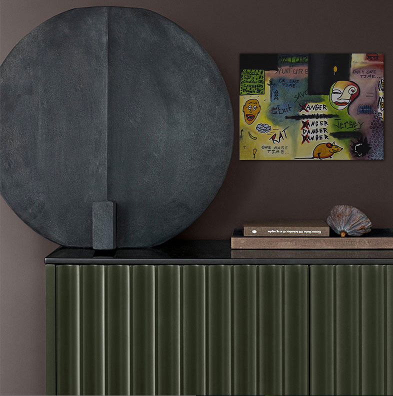 Next Move - Acrylic on Canvas Wrap - Deego Design