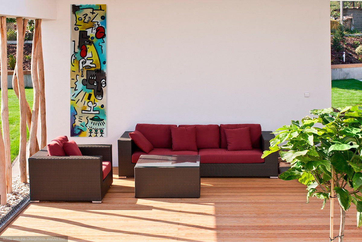 Archetype 129 - Acrylic on Canvas Roll - Deego Design