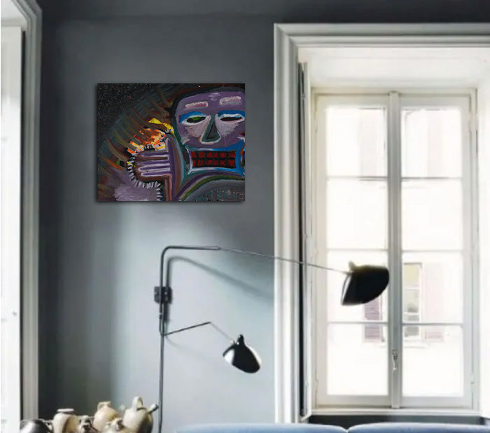 On Hand - Oil on Canvas Wrap - Deego Design