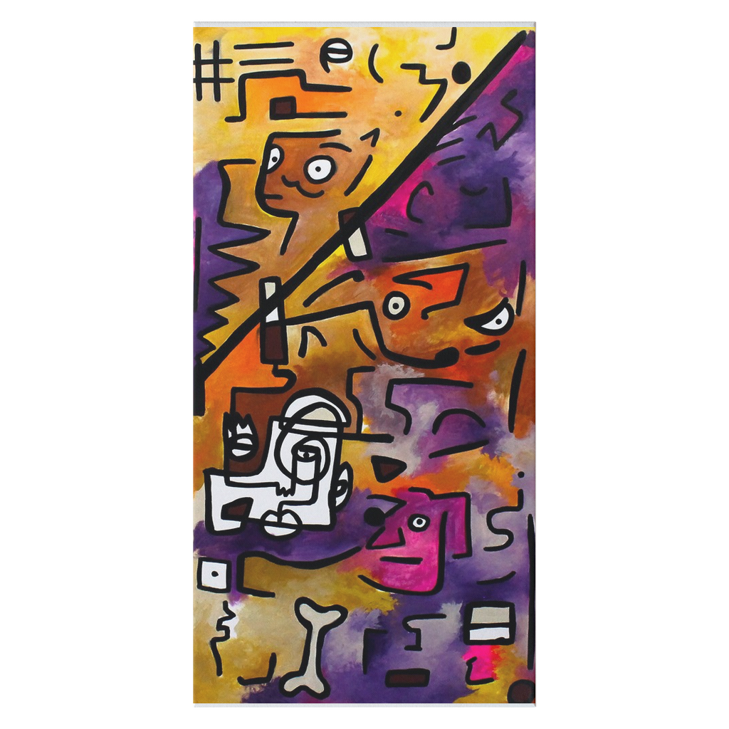 Archetype 62 - Acrylic on Canvas Wrap - Deego Design
