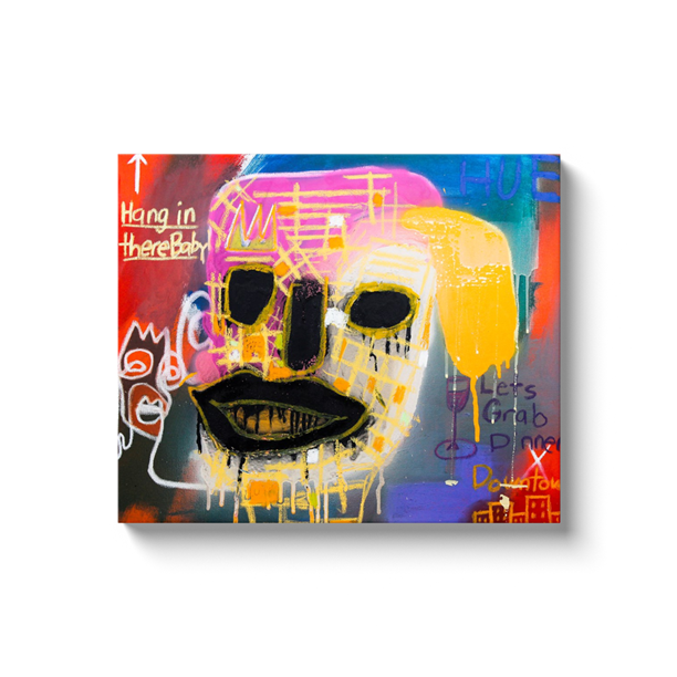 Running Late - Acrylic & Oil on Canvas Wrap - Deego Design