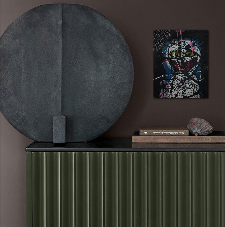 Schneemann - Acrylic on Canvas Wrap - Deego Design