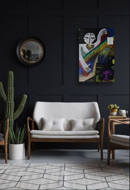 Sovereign Song - Oil on Canvas Wrap - Deego Design