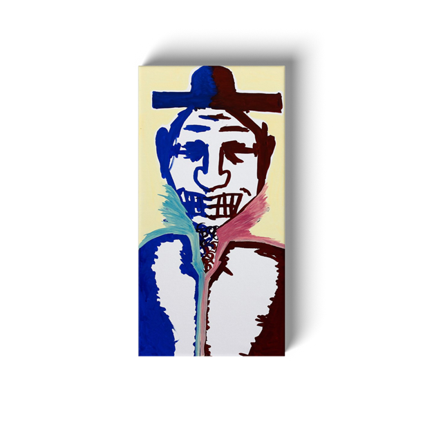 Tio Viejo - Acrylic on Canvas Wrap - Deego Design